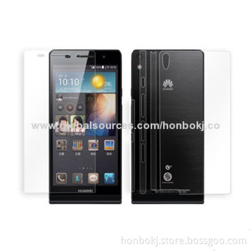 Anti-fingerprint screen protector, models for iPhone 5S/Samsung Galaxy S5/HTC M8 available